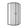 Душевая кабина Koller Pool Line ARC 900x900 black matt (1440652403)- Фото 1
